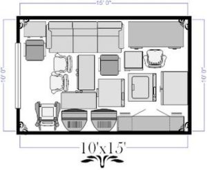 Storage Unit Size Charts | Guardian Storage | Secure Self Storage Units