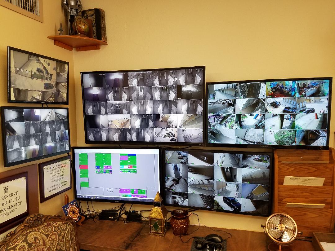 Guardian Storage, Fullerton, Anaheim, security camera surveillance system for self storage unit security.