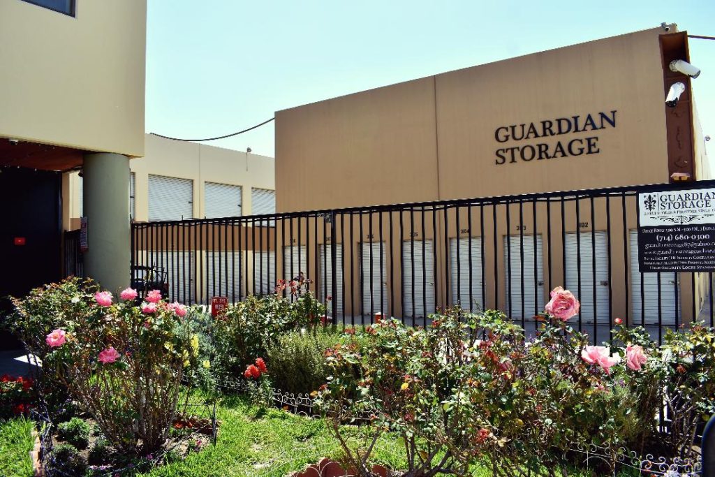 Guardian Storage Sign and Entry Gate