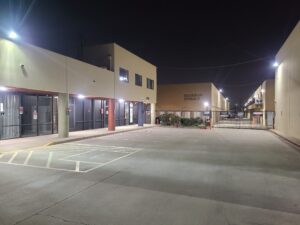 Security Lighting at Guardian Storage in Fullerton CA near Anaheim